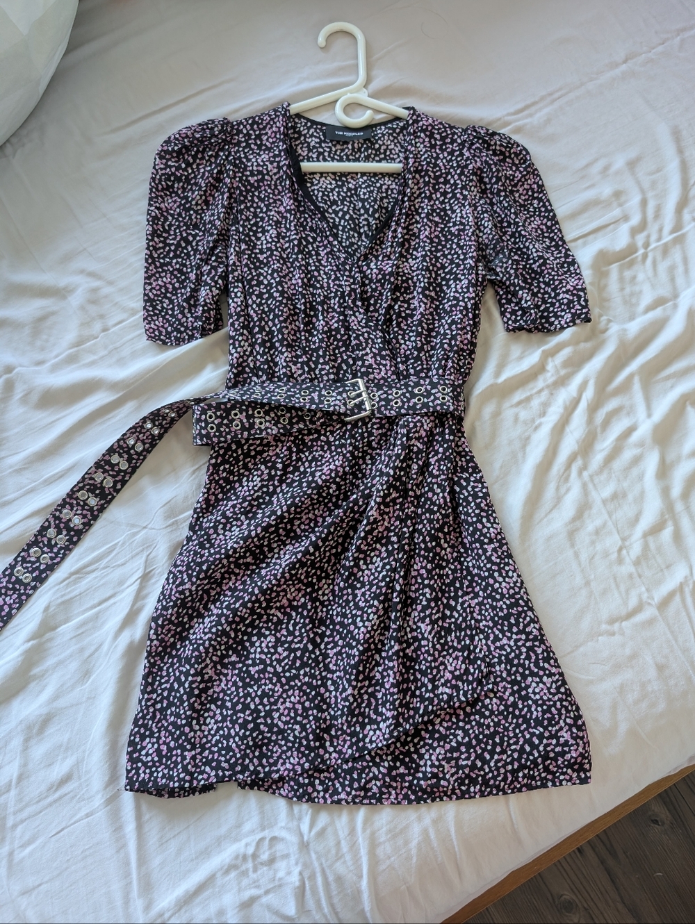 The Kooples Mini Wrap Dress